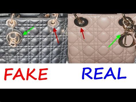 fake vs real dior women's watches|Dior counterfeit bag.